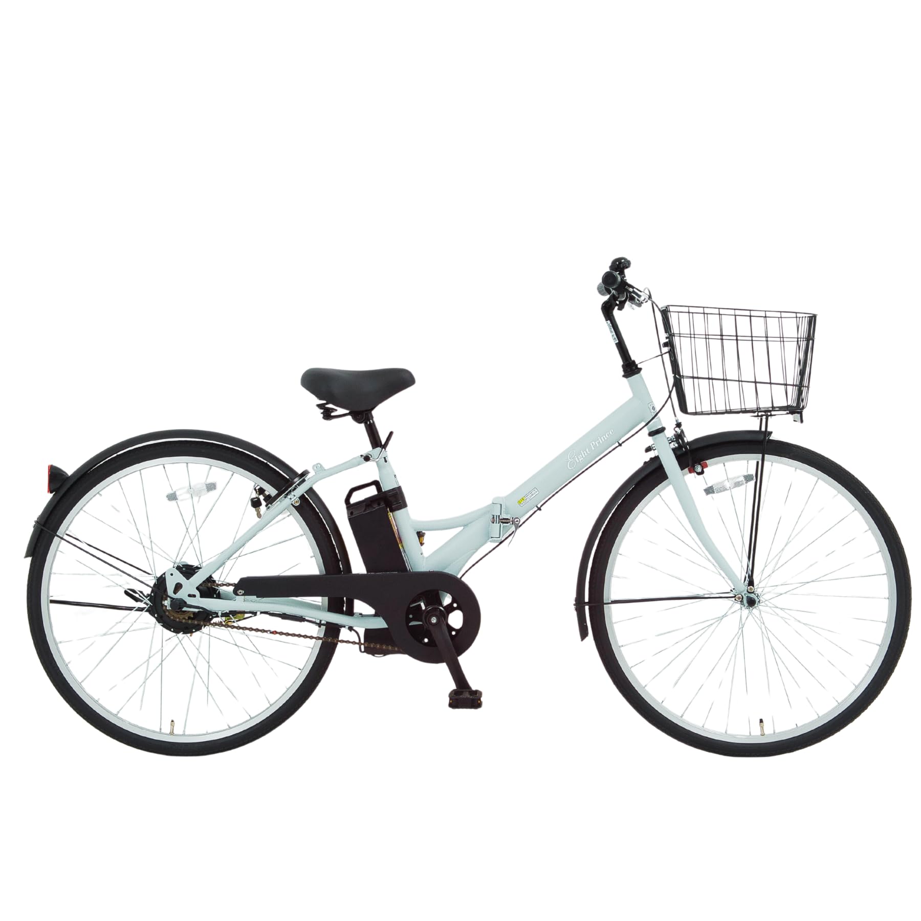 Amazon.co.jp: 電動アシスト自転車26インチ折りたたみEight Prince